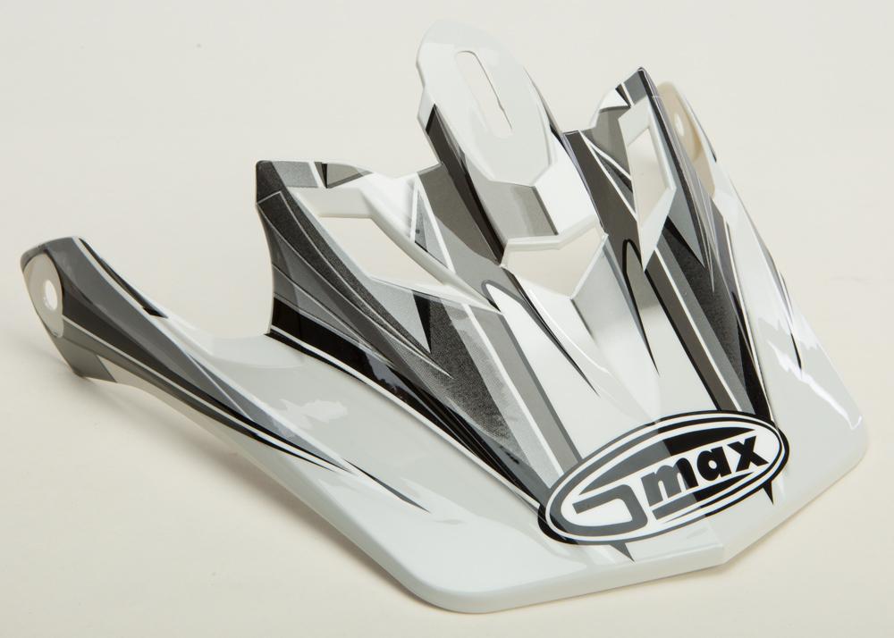 Gm46x-1 Xs-s Core Visor (white-black-silver)