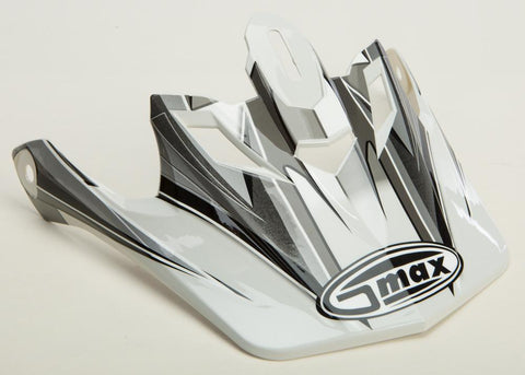 Gm46x-1 Xs-s Core Visor (white-black-silver)