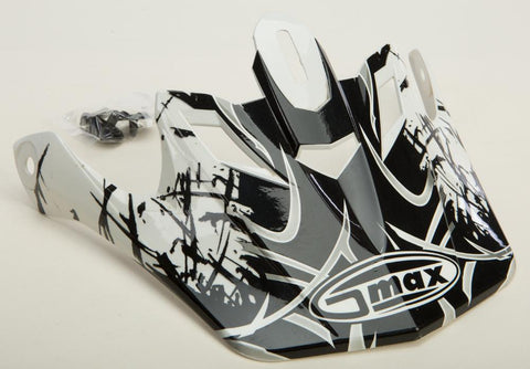 Gm46x-1 Xs-s Escape Visor (white-black-silver)