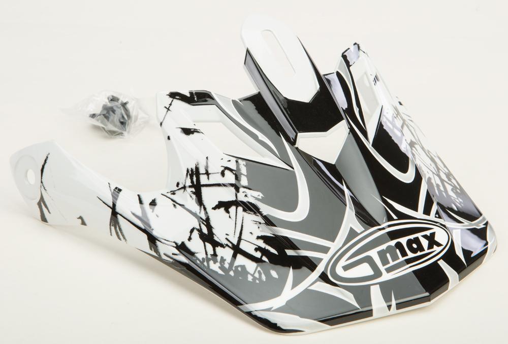 Gm46x-1 M-3x Escape Visor (white-black-silver)