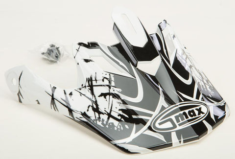 Gm46x-1 M-3x Escape Visor (white-black-silver)