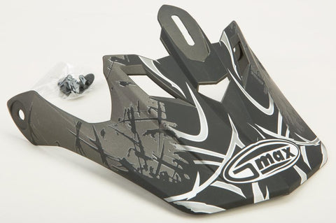 Gm46x-1 M-3x Escape Visor (dark Silver-black-white)