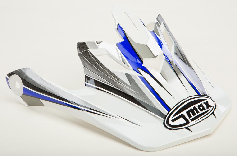 Gm46x-1 M-3x Core Visor (white-blue-silver-black)