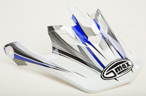 Gm46x-1 M-3x Core Visor (white-blue-silver-black)