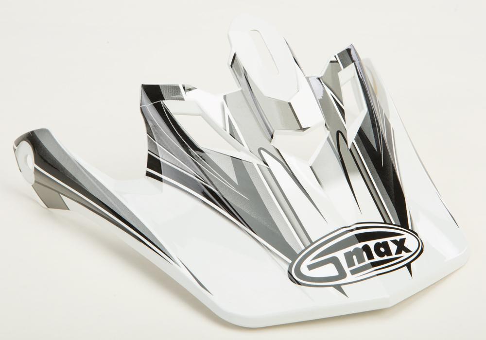 Gm46x-1 M-3x Core Visor (white-black-silver)
