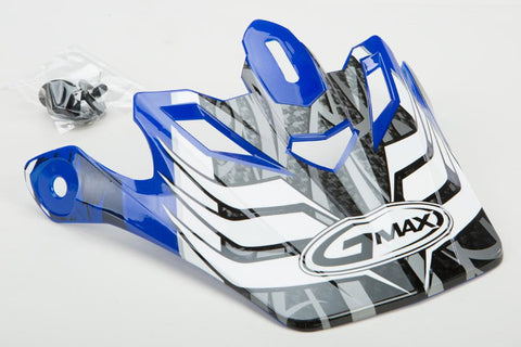 Gm46y-1 Shredder Visor Blue Youth
