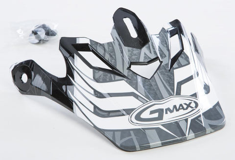 Gm46y-1 Shredder Visor Black-silver Youth