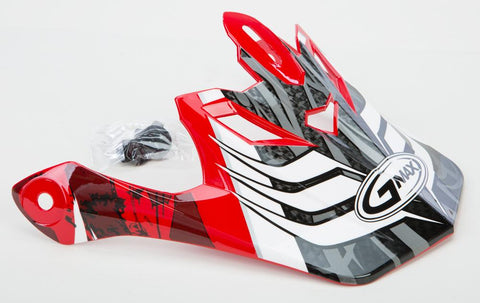 Gm46x-1 Shredder Visor Red Xs-s