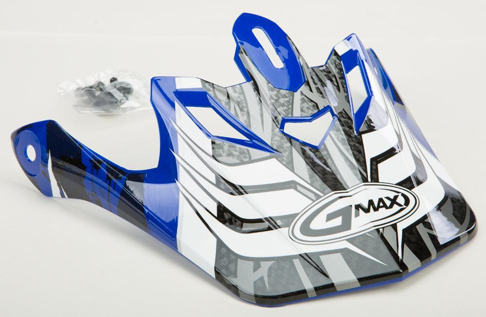 Gm46x-1 Shredder Visor Blue Xs-s