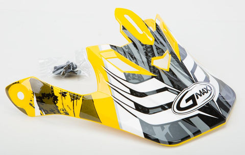 Gm46x-1 Shredder Visor Yellow Xs-s