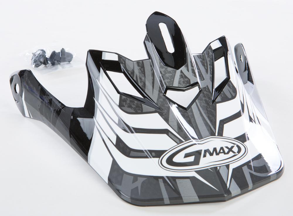 Gm46x-1 Shredder Visor Black-silver Xs-s
