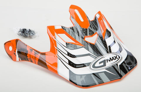 Gm46x-1 Shredder Visor Orange Xs-s