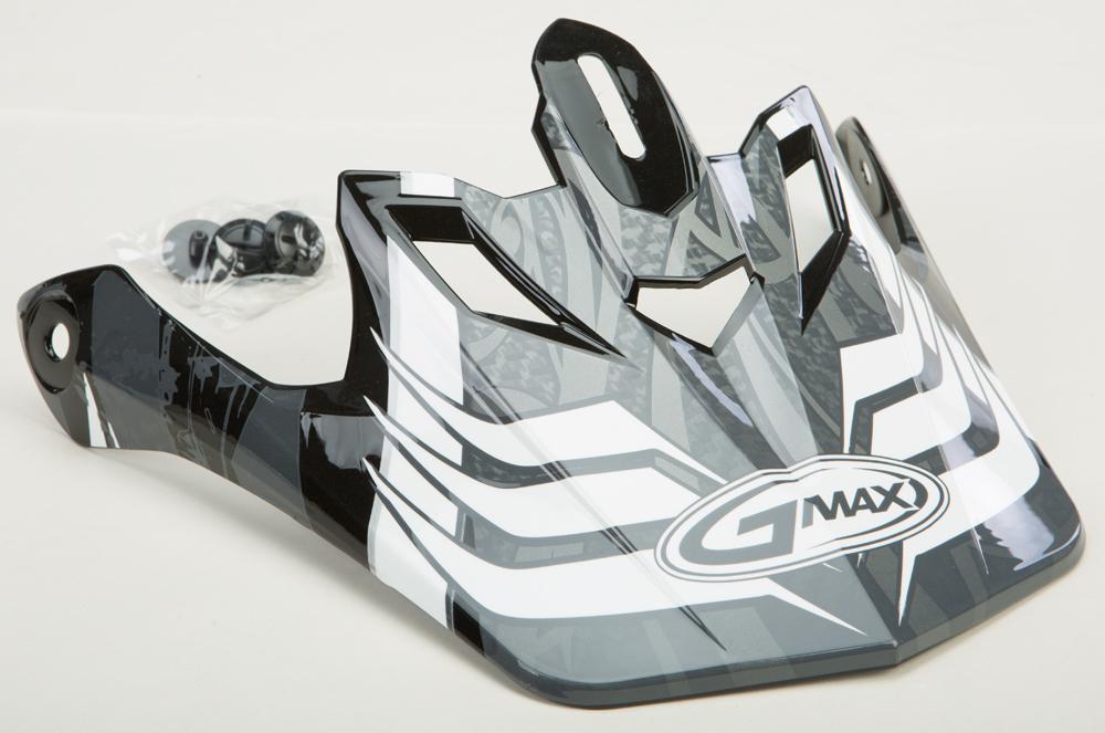 Gm46x-1 Shredder Visor Black-silver M-3x