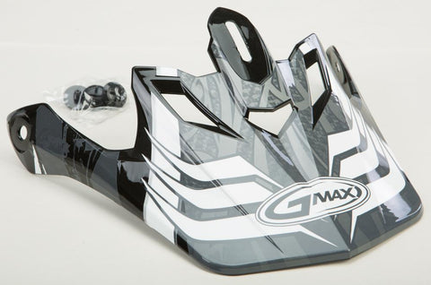 Gm46x-1 Shredder Visor Black-silver M-3x