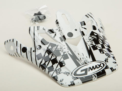 Gm46y-1 Revurb Helmet Visor White-black Youth