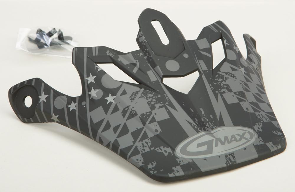 Gm46y-1 Revurb Helmet Visor Matte Black-silver Youth