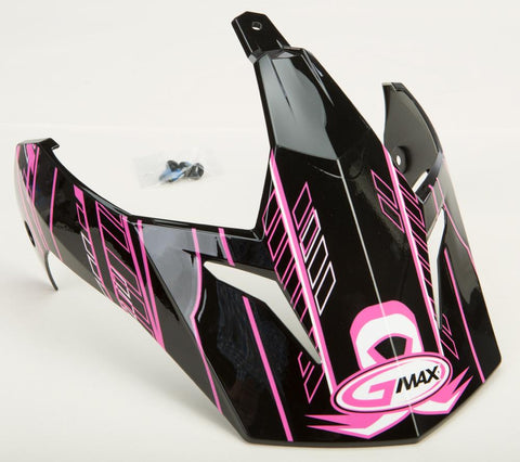 Gm11 Helmet Visor W-screws (pink Ribbon)