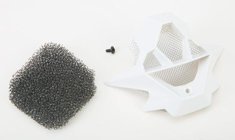 Gm76x Mouth Vent (white) 1 Screw-screen-foam Inserts