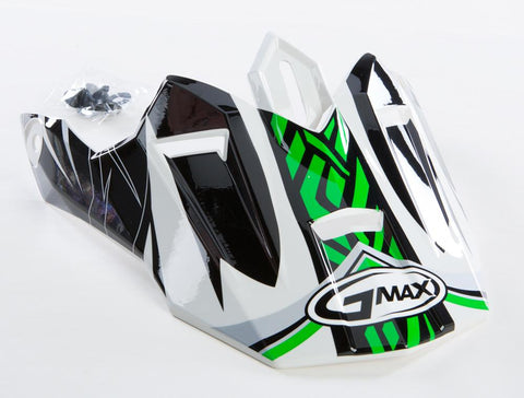 Gm76x Player Visor (black-green-white)