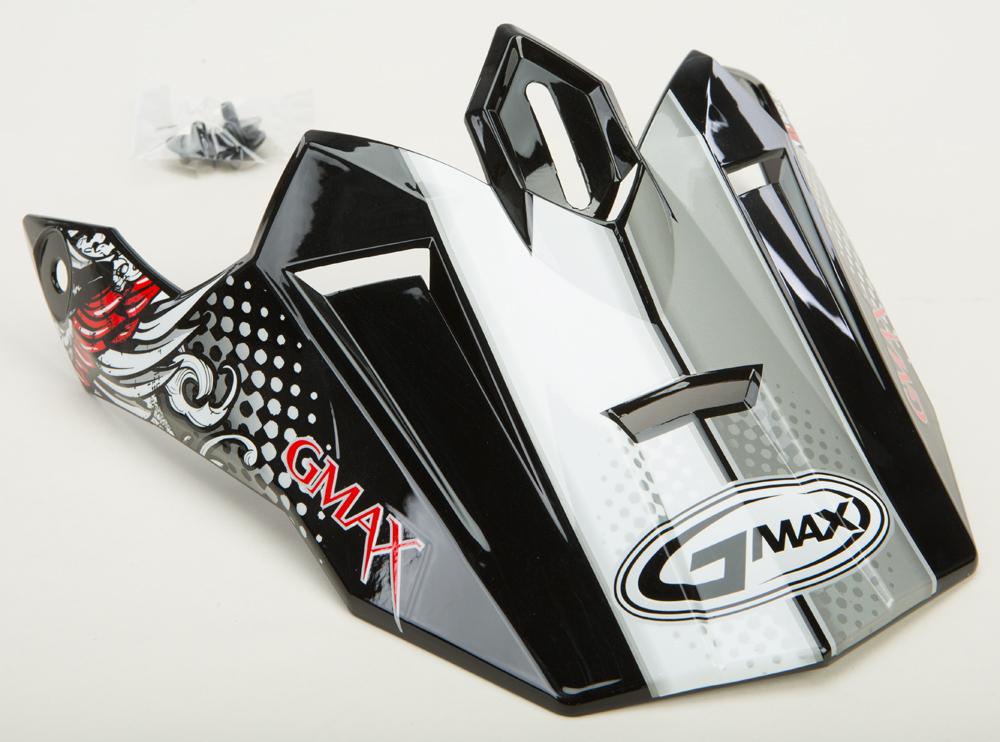 Visor Gm76x Conviction Bk-rd