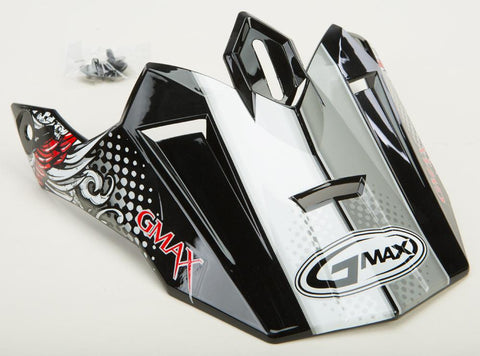 Visor Gm76x Conviction Bk-rd
