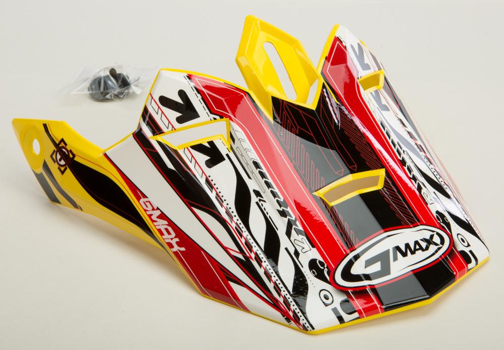 Visor Gm76x Xenotron Wht-rd-yw
