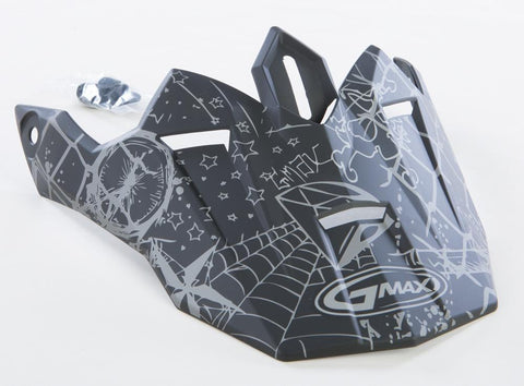 Gm76x Street Life Visor (flat Black)
