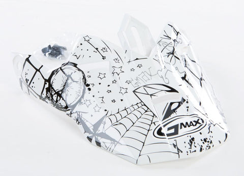 Gm76x Street Life Visor (white-black)