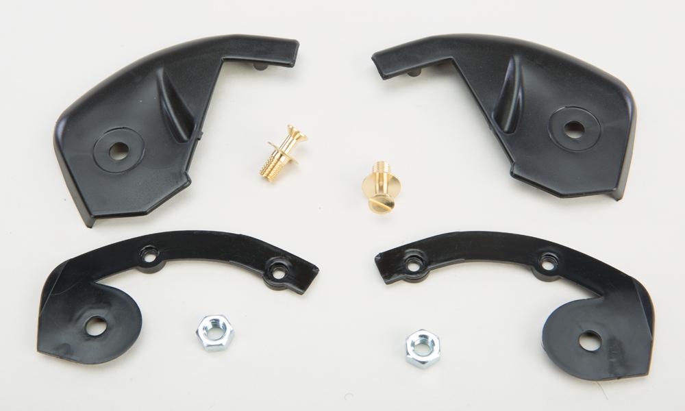 Gm64 Helmet Shell Front Corner Trim W-jaw Connect