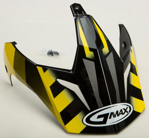 Replacement Visor Gm11 Black-yellow
