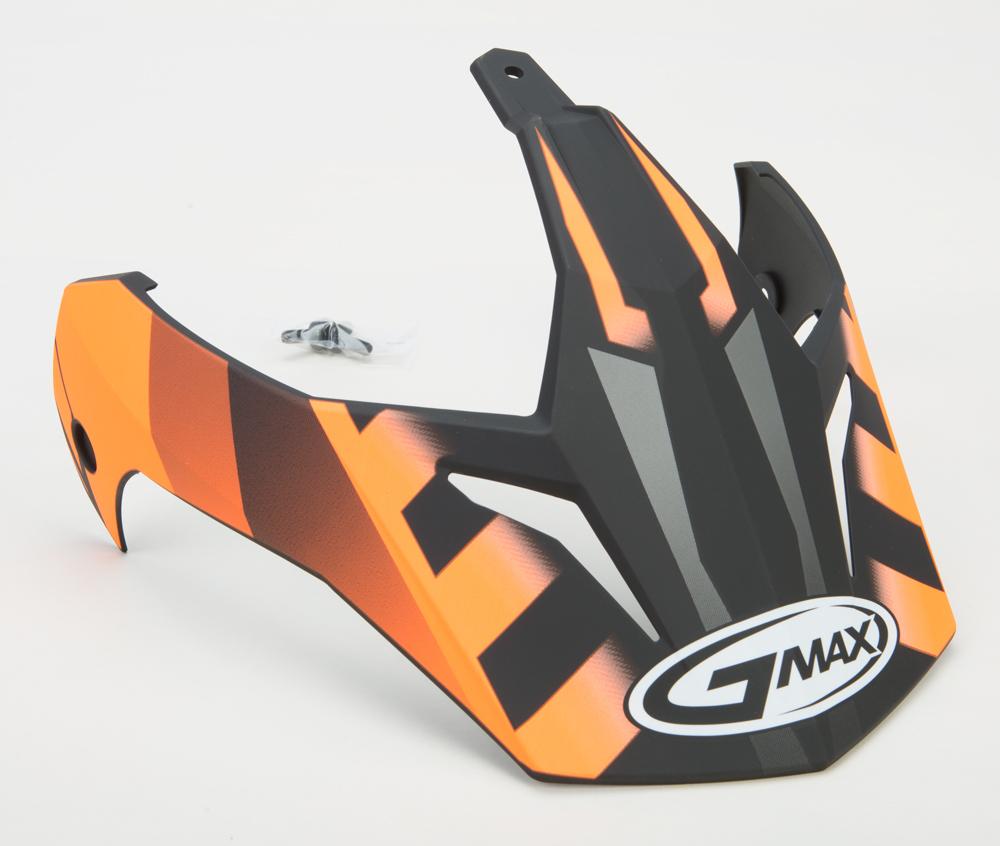 Replacement Visor Gm11 Blackhi-vis Orange
