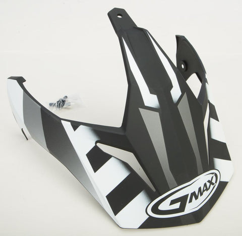 Replacement Visor Gm11 Flat Black-white