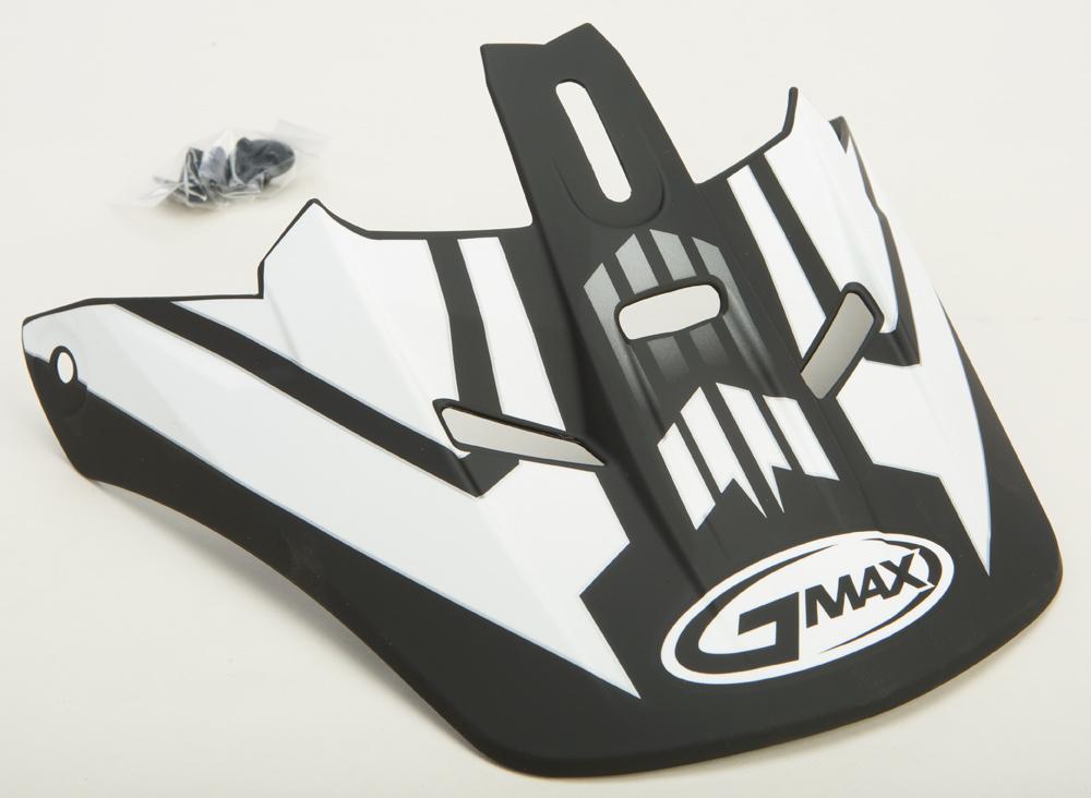 Visor Gm46.2x F.black-white Xs-s