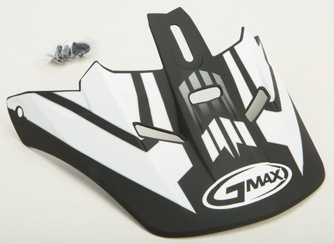 Visor Gm46.2x F.black-white Xs-s