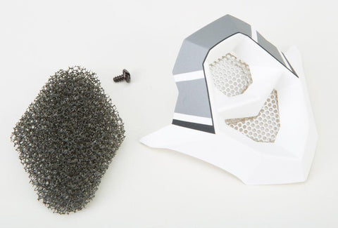 Mouth Vent Mx86 Step M.sil-wht Matte Silver-white Replacement