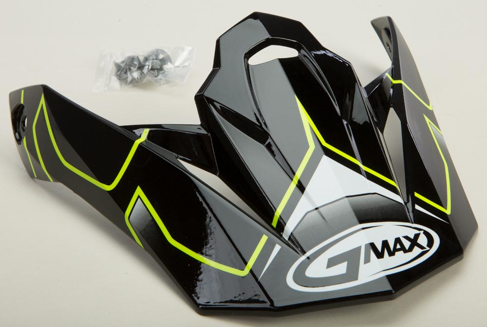 Visor Step Mx86 W-3 Screws Black-hii-vis Yellow