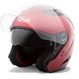 Of77 Open Face Helmet Xs (Wine Red)