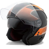 Of77 Open Face Helmet Xl Classic (Flat Black/Pink)