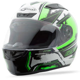 Ff88 Full Face X-Star Helmet Flat Dark Silver/Silver Xs