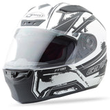 Ff88 Full Face X-Star Helmet Flat Dark Silver/Silver Xs