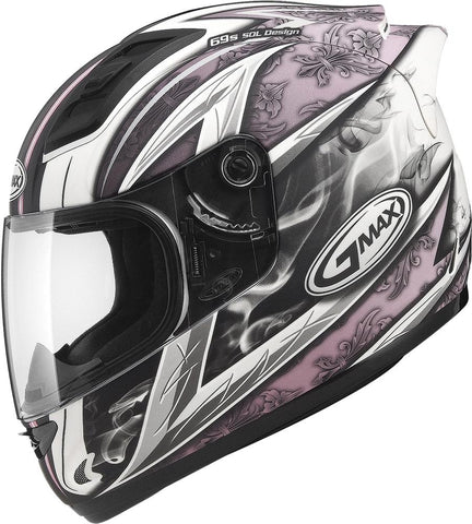 Gm69 F-f Crusader Ii Helmet Flat White-pink Xs