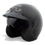 Gm32 O/F Helmet W/Sun Shield Candy Red Xs