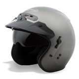 Gm32 O/F Helmet W/Sun Shield Candy Red Xs
