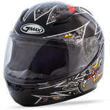 Gm49Y Youth Full Face Street Helmet Alien Pink/Purple Ys
