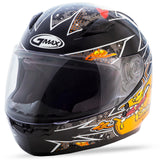 Gm49Y Youth Full Face Street Helmet Alien Pink/Purple Ys