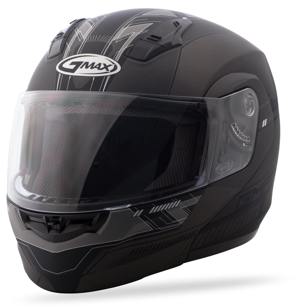 Md04 Modular Street Helmet Flat Black/Dark Silver Xs