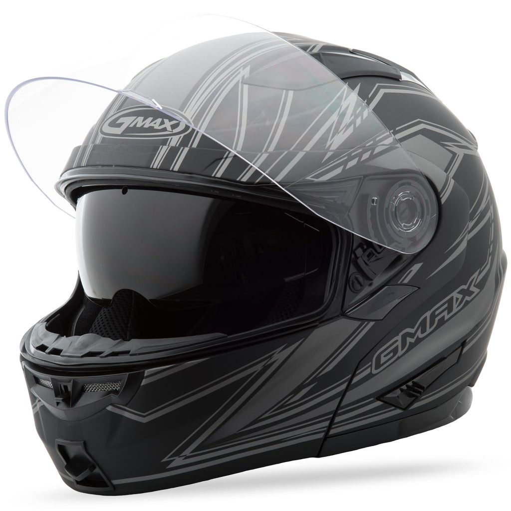 Gm64 Modular Derk Helmet Flat Black/Silver X