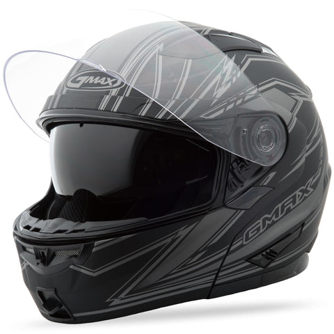 Gm64 Modular Derk Helmet Flat Black/Silver X