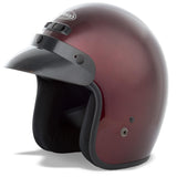 Gm2 Open Face Helmet Flat Black Ys/Ym