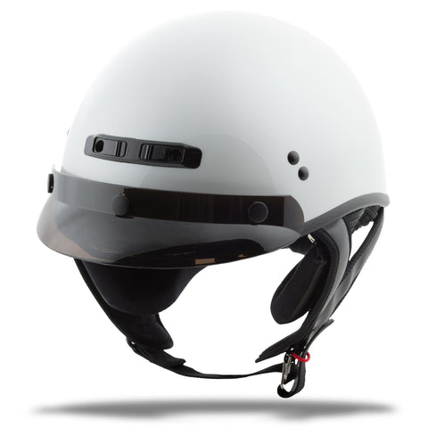 Gm35 Half Helmet - Dressed Pea Rl White 2X